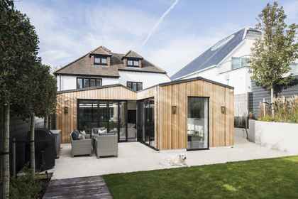 Kymarn Construction garden extension exterior view